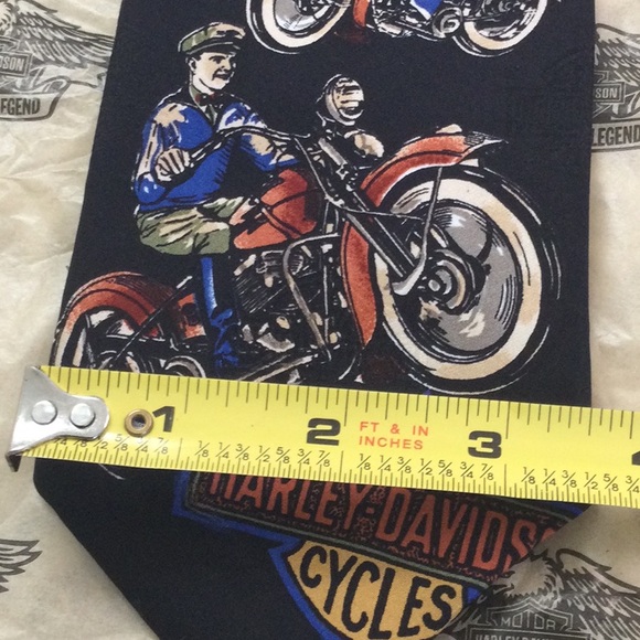 Harley Davidson Antique tie 1994 by Ralph Marlin. Nice. - Picture 6 of 6